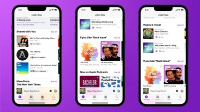 ios 15 podcasts app features