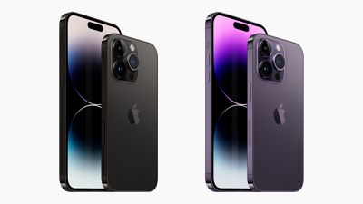 iphone 14 and iphone 14 pro colors space black deep purple