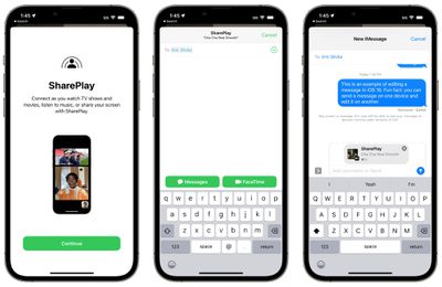 messages shareplay ios 16