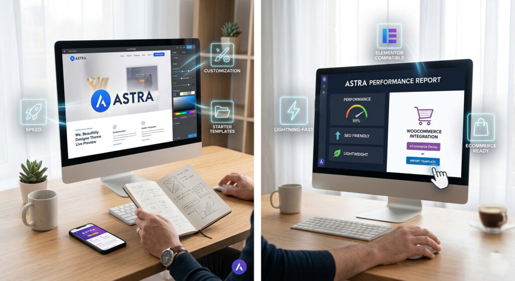 My First Impression With Astra Theme